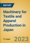 Machinery for Textile and Apparel Production in Japan - Product Thumbnail Image