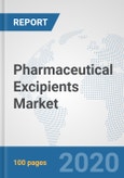 Pharmaceutical Excipients Market: Global Industry Analysis, Trends, Market Size, and Forecasts up to 2026- Product Image
