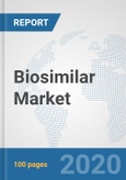 Biosimilar Market: Global Industry Analysis, Trends, Market Size, and Forecasts up to 2026- Product Image