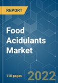 Food Acidulants Market - Growth, Trends, COVID-19 Impact, and Forecasts (2022 - 2027)- Product Image