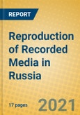 Reproduction of Recorded Media in Russia- Product Image