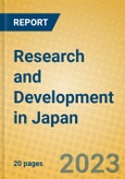 Research and Development in Japan- Product Image