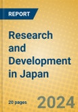 Research and Development in Japan- Product Image