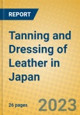 Tanning and Dressing of Leather in Japan- Product Image