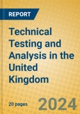 Technical Testing and Analysis in the United Kingdom: ISIC 7422- Product Image