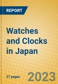 Watches and Clocks in Japan- Product Image