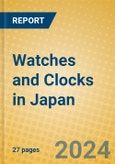 Watches and Clocks in Japan- Product Image