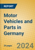 Motor Vehicles and Parts in Germany- Product Image