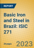 Basic Iron and Steel in Brazil: ISIC 271- Product Image
