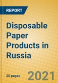 Disposable Paper Products in Russia- Product Image