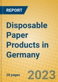 Disposable Paper Products in Germany- Product Image