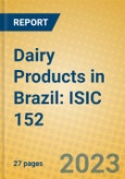 Dairy Products in Brazil: ISIC 152- Product Image