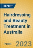 Hairdressing and Beauty Treatment in Australia- Product Image