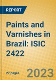 Paints and Varnishes in Brazil: ISIC 2422- Product Image