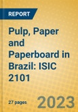Pulp, Paper and Paperboard in Brazil: ISIC 2101- Product Image