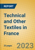 Technical and Other Textiles in France- Product Image