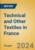 Technical and Other Textiles in France- Product Image