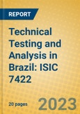 Technical Testing and Analysis in Brazil: ISIC 7422- Product Image