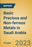Basic Precious and Non-ferrous Metals in Saudi Arabia- Product Image