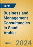 Business and Management Consultancies in Saudi Arabia- Product Image