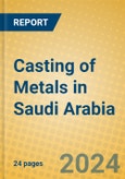 Casting of Metals in Saudi Arabia- Product Image