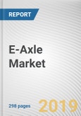 E-Axle Market by Drive Type, Component, and Vehicle Type, and Electric Vehicles): Global Opportunity Analysis and Industry Forecast, 2018-2025- Product Image