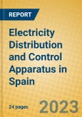 Electricity Distribution and Control Apparatus in Spain- Product Image
