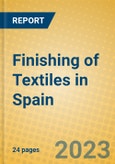 Finishing of Textiles in Spain- Product Image
