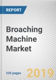 Broaching Machine Market by type, and End User: Global Opportunity Analysis and Industry Forecast, 2019-2026- Product Image