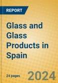 Glass and Glass Products in Spain- Product Image