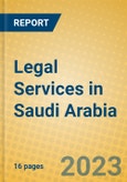 Legal Services in Saudi Arabia- Product Image