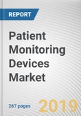 Patient Monitoring Devices Market by Product, and End User: Global Opportunity Analysis and Industry Forecast, 2018 - 2025- Product Image