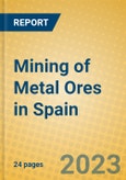 Mining of Metal Ores in Spain- Product Image