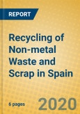 Recycling of Non-metal Waste and Scrap in Spain- Product Image