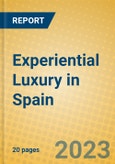 Experiential Luxury in Spain- Product Image