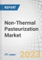 Non-Thermal Pasteurization Market by Technique (HPP, PEF, MVH, Ultrasonic, Irradiation, and Other Techniques), Form (Solid, Liquid), Application (Food, Beverage, and Pharmaceutical & Cosmetics) & Region - Global Forecast to 2028 - Product Image