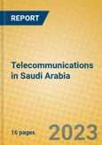 Telecommunications in Saudi Arabia- Product Image