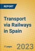 Transport via Railways in Spain- Product Image