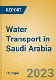 Water Transport in Saudi Arabia- Product Image
