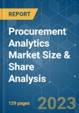 Procurement Analytics Market Size & Share Analysis - Growth Trends & Forecasts (2023 - 2028)- Product Image