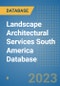 Landscape Architectural Services South America Database - Product Thumbnail Image