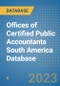 Offices of Certified Public Accountants South America Database - Product Thumbnail Image