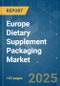 Europe Dietary Supplement Packaging Market - Growth, Trends, COVID-19 Impact, and Forecasts (2022 - 2027) - Product Thumbnail Image