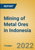 Mining of Metal Ores in Indonesia- Product Image