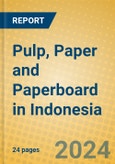 Pulp, Paper and Paperboard in Indonesia: ISIC 2101- Product Image