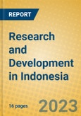 Research and Development in Indonesia: ISIC 73- Product Image
