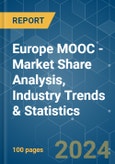 Europe MOOC - Market Share Analysis, Industry Trends & Statistics, Growth Forecasts 2019 - 2029- Product Image