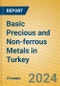 Basic Precious and Non-ferrous Metals in Turkey - Product Image