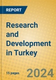 Research and Development in Turkey- Product Image
