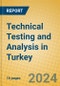 Technical Testing and Analysis in Turkey - Product Image